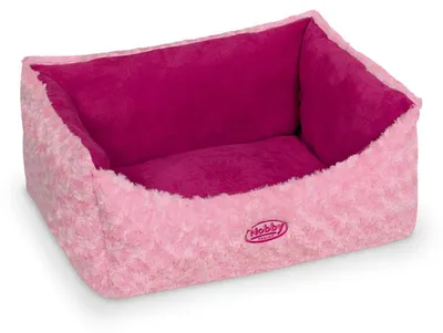 Produktbild von Nobby Arusha, Polster-Haustier-Bett, Drinnen, Hund, Pink, Rechteckig, Plüsch