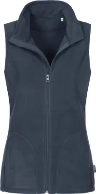 Produktbild von Stedman ST5110 | Active Fleece Vest / Damen Fleeceweste / Bodywarmer - Farbe: Blue Midnight - Größe: XL