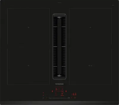 Produktbild von Siemens iQ500 ED631HQ26E, Schwarz, Integriert, 60 cm, Zonen-Induktionskochfeld, Glaskeramik, 4 Zone(n)