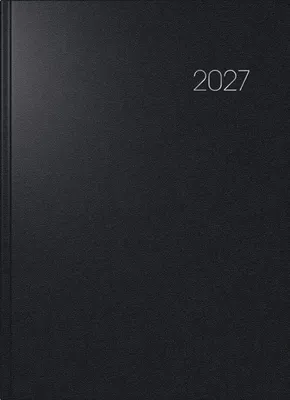 Produktbild von BRUNNEN 1078760907 Buchkalender Mod. 787 2027 A4, Kunststoff, schwarz