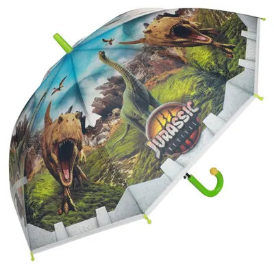 Immagine prodotto di Toi-Toys 68063A - Mondo dei Dinosauri - Ombrello (80 cm) Ombrello parapioggia Dinosauro