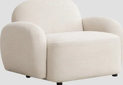 Produktbild von HOMLA Sessel HELMI ecru 108x87x73 cm