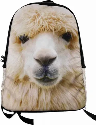 Produktbild von Rucksack Lama, 42x28x12 cm, Tier Tiere Alpaka Eyecatcher Rucksäcke Tasche Taschen