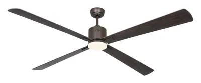 Immagine prodotto di Ventilatore da soffitto ECO NEO III 180 Bronzo - Noce/Ciliegio WiFi con luce