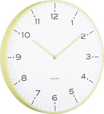 Produktbild von Karlsson - Wanduhr Zirkusringe - Matchagrün - Ø40cm