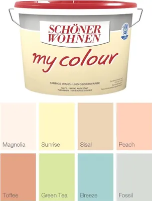 Produktbild von Schöner Wohnen my colour Wandfarbe matt 10 L Farbwahl, Farbe:my ivory