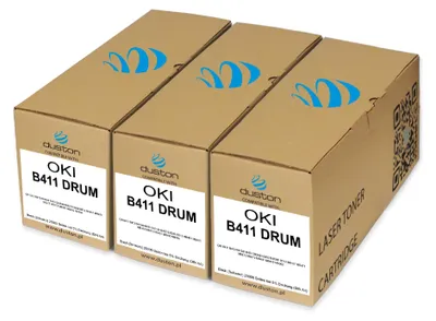 Obrázek produktu pro 3x B411, 44574302 Trommel Duston kompatibel zu Oki B411 B412 B412dn B431 B431dn B432 B432dn B512 MB461 MB471 MB472 MB472 MB491 MB492 MB562