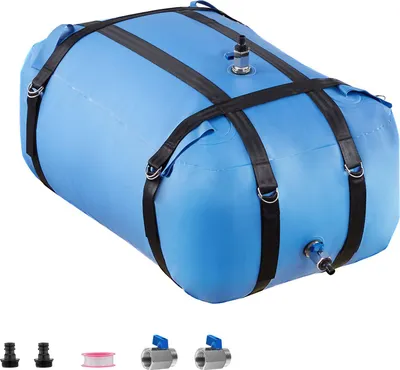 Produktbild von SucceBuy Wasserspeicherblase 132L, TPU-Weichwasserbeutel, robuster Wasserspeicherbehälter, auslaufsicherer und strapazierfähiger Wassertank für Wohnmobile, ideal für Bewässerung und Camping im Freien