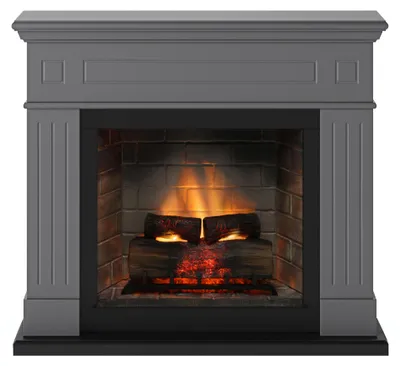 Produktbild von TAGU Larsen Elektrokamin mit PowerFlame Solides Grau