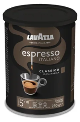 Produktbild von Lavazza Espresso Italiano Classico, 250 g, Medium geröstet, Espresso, 5/10, Dose