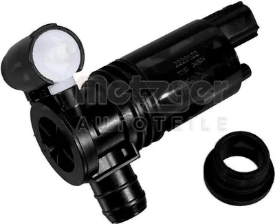 Image de Pompe d'eau de lavage pour lave-glace avant METZGER pour, entre autres, LAND ROVER DISCOVERY