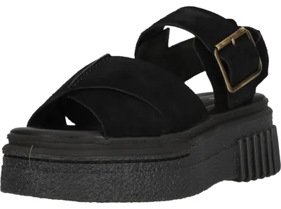 Obrázek produktu pro Dámské klasické sandály Clarks CL26181199 Barva: černá Velikost: 37,5