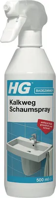 Produktbild von HG Kalkweg Schaumspray 500ml - Entfernt Kalk gründlich (1er Pack)