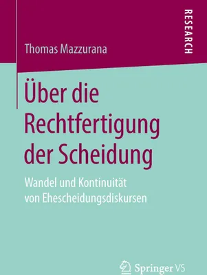 Produktbild von Über die Rechtfertigung der Scheidung