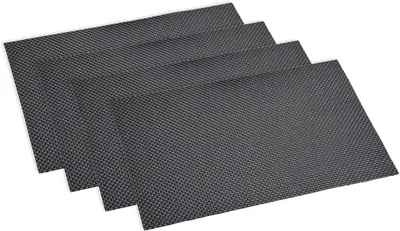 Produktbild von Kesper 77540 - 4er Set Platzset schwarz 43 x 29 x 0,1 cm