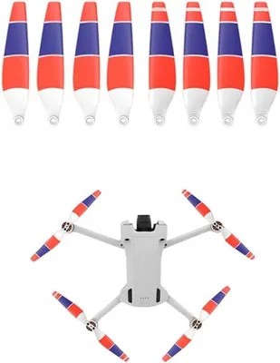 Immagine prodotto di Adatte per Mini 3 Pro – 8 eliche silenziose 6030F a sgancio rapido (vari colori)