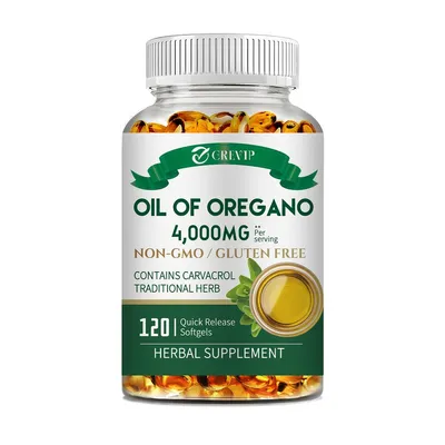 Produktbild von Oil of Oregano 4000mg (120 Kapseln) Nahrungsergänzungsmittel, Verdauung, Verdauungsgesundheit, Immunsystem, Magen, Darm, Gesundheit