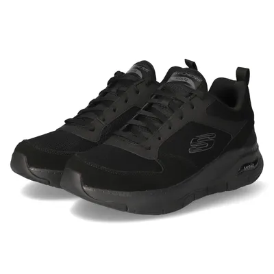 Produktbild von Skechers Low Sneaker  SERVITICA Herren Textil & Leder Schwarz Größe: 44