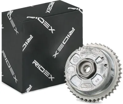 Produktbild von RIDEX 4106C0028 Nockenwellenversteller für PORSCHE Cayenne (92A) Einlass 42-Zähne