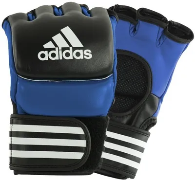Image de Gants d'entraînement Adidas Pro pour MMA combat cuir naturel noir XL