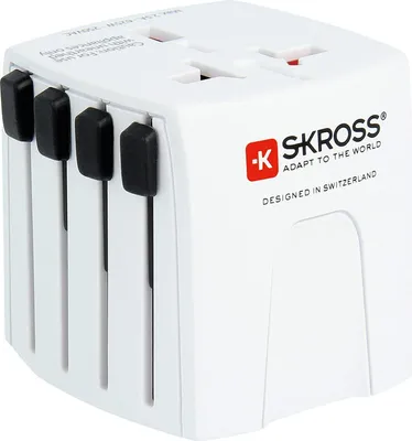 Produktbild von SKROSS Reiseadapter MUV Micro, 2,5A max., universell für 150 Länder