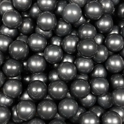 Image de Balles de jeu ø7cm 400pcs. graphite métallique