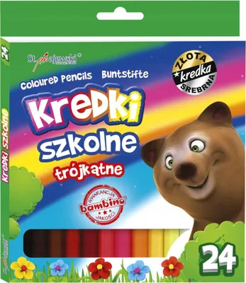 Obrázok produktu pre Pastelky Bambino 24 farieb trojuholníkové