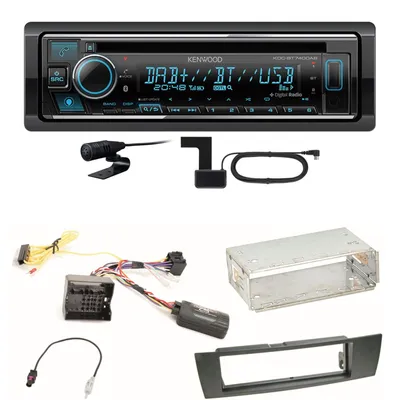 Produktbild von Kenwood KDC-BT740DAB Digitalradio Bluetooth Einbauset für BMW E90 E91 E92 E93