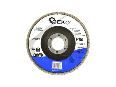 Obrázok produktu pre Brúsny lamelový kotúč 115mm P60 00382