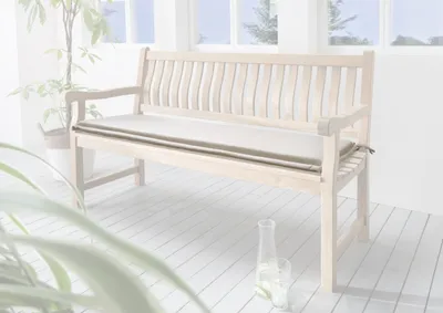 Produktbild von Destiny Bankauflage 120x45x5cm, mit Reißverschluss, natur