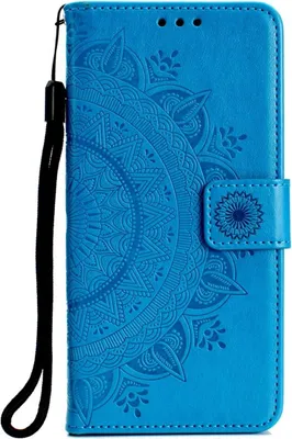 Produktbild von Huawei P30 Lite Handyhülle Flip Case Cover Bumper Mandala Rosegold