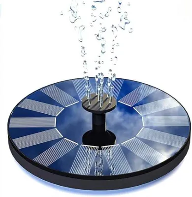 Image de Pompe solaire pour puits 190 l/h 9 V, bleu foncé