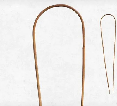 Produktbild von 3 Bambus-Bogenpfähle - Natur - 0,90 m