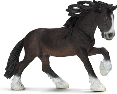 Produktbild von Schleich - Tierfiguren, Shire Hengst; 13734