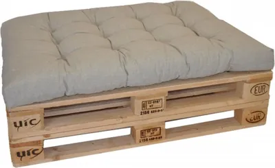 Obrázek produktu pro Sedák na paletu 120x80 tmavě béžový melír