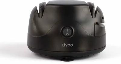 Produktbild von LIVOO Messerschärfer Messerschleifer elektrisch grob fein Schere DOM394 schwarz