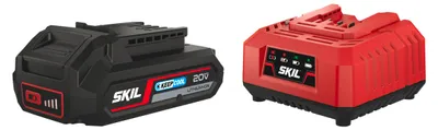 Produktbild von SKIL 20V SET 1 x Akku 3102 AA 2,5Ah + Ladegerät 3122 AA 2,4A, BC1E3110AA
