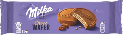 Produktbild von Galletas Milka Choco Wafer Barquillo Rellena De Chocolate Con Leche 180gr