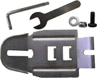 Obrázok produktu pre POLISPORT Metallic Plate+Screws For Frame Version Boodie/Koolah Chrome