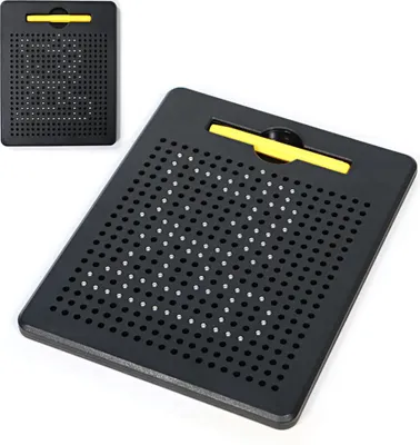 Produktbild von Kinder Magnettablett Magnetpad Zeichenbrett Stahlperlen Ball Lernspielzeug