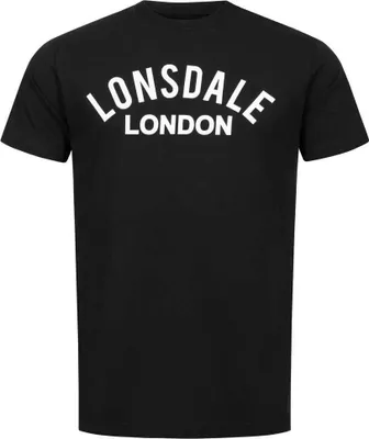 Produktbild von Lonsdale Bradfield Kurzarm-t-shirt Schwarz 2XL Mann Schwarz 2XL