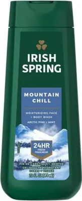Produktbild von Irish Spring | Duschgel Mountain Chill - 591ml - Feuchtigkeitsspendend - Körperwaschgel - Gesichtsreinigungs-gel