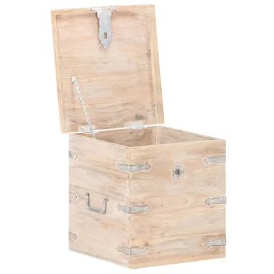 Produktbild von vidaXL Truhe 40x40x40 cm Akazie Massivholz