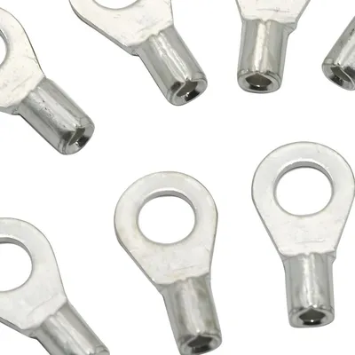 Produktbild von 10x Quetschkabelschuh KS4x1,0 für Drahtquerschnitt 0,5-1 mm²
