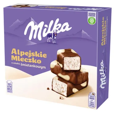 Produktbild von Milka Alpenmilch "Happy Cows", 330g