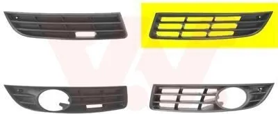 Produktbild von VAN WEZEL Lüftungsgitter Grill Stoßfänger für VW Passat Variant (3C5)