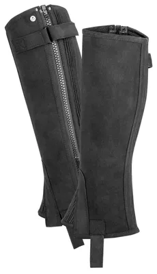 Image de Waldhausen Chaps courtes Lavables & élastiques Noir, Xl (Hauteur:43Cm/Mollet:36Cm)
