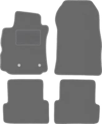 Produktbild von Graphit-Fußmatten für: Renault Modus Minivan (2004-2012)
