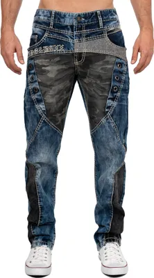 Produktbild von Cipo & Baxx Herren Jeans CD894 Blau W40/L34