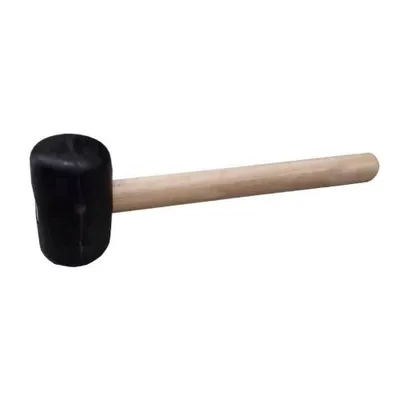 Image de Bâton en caoutchouc PROFI MAXI, 3,5 kg, 120 mm, manche en bois
